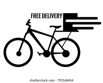 Delivery icon on a white background, Vector illustration