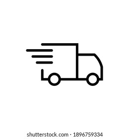 delivery icon for online shop.delivery icon for apps and websites. vector illustration