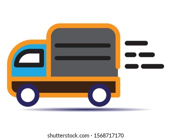 Delivery icon. Order delivery truck. Vector eps 10