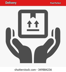 Delivery Icon. Professional, pixel perfect icons optimized for both large and small resolutions. EPS 8 format.