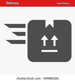 Delivery Icon. Professional, pixel perfect icons optimized for both large and small resolutions. EPS 8 format.