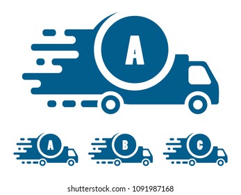 Delivery icon set