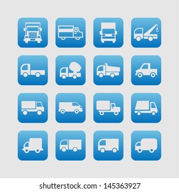 Delivery icon set