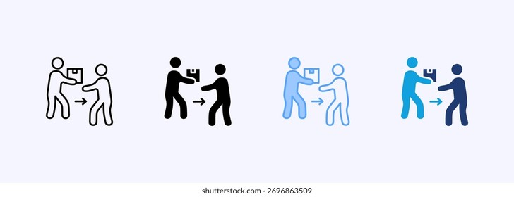 Conjunto de Ícones de Entrega - Coleção de Vários Estilos