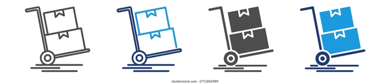 Liefersymbolsatz für mehrere Stile