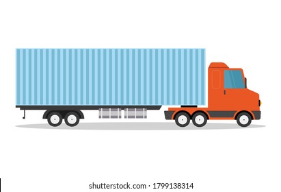 Delivery Icon Shipping Truck stock illustration