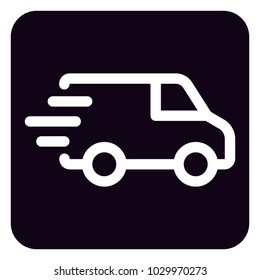 delivery icon sign