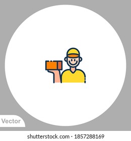 Delivery icon sign vector,Symbol, logo illustration for web and mobile