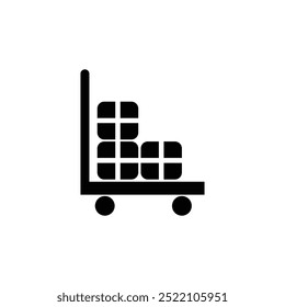 delivery icon simple illustration design