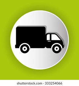 Delivery icon symbol design, vector illustration graphic