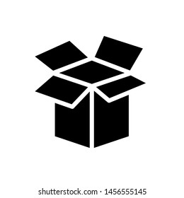 Delivery Icon , Template Logo Design Emblem Isolated Illustration , Delivery Car Box Free Transport , Outline Solid Background White
