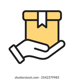 Icono de entrega para el seguimiento de paquetes y la gestión de servicios de envío