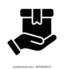 Icono de entrega para el seguimiento de paquetes y la gestión de servicios de envío