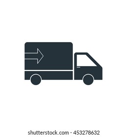 Delivery icon, Truck, Vector