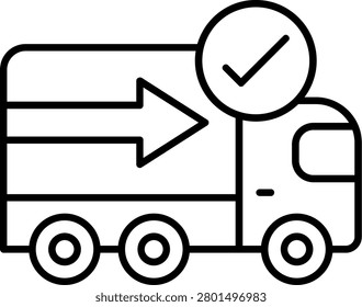 Delivery Icon Vector Element line icon design vector icons