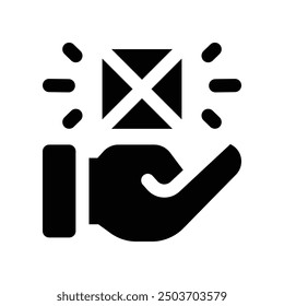 Liefersymbol. Vektorsymbol für Ihre Website, Ihr Handy, Ihre Präsentation und Ihr Logo-Design.