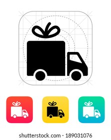 Delivery icon. Vector illustration.