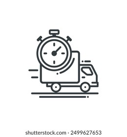 Delivery icon, Delivery vector illustration