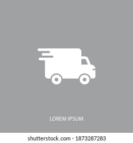 delivery icon. Vector illustration EPS 10.