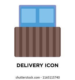 Delivery icon vector isolated on white background, Delivery transparent sign , delivery symbols