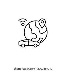 delivery icon in vector. logotype