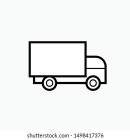 
Delivery Icon  - Vector, Sign and Symbol for Design, Presentation, Website or Apps Elements.