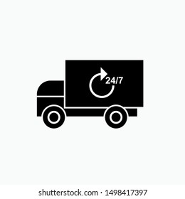 
Delivery Icon  - Vector, Sign and Symbol for Design, Presentation, Website or Apps Elements.