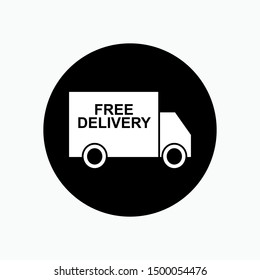 Delivery Icon  - Vector, Sign and Symbol for Design, Presentation, Website or Apps Elements.