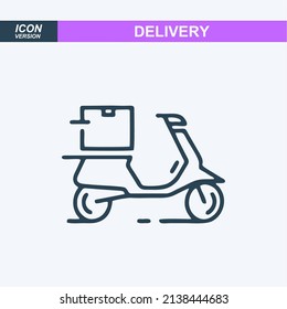 delivery icon vector sign symbol