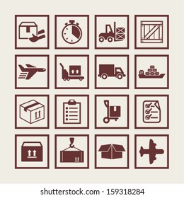 Delivery icons