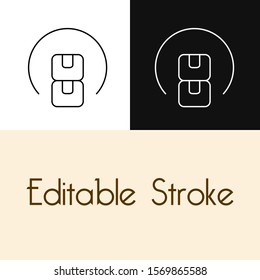 Delivery Icons - Line Series for mobile and web design