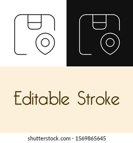 Delivery Icons - Line Series for mobile and web design