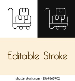 Delivery Icons - Line Series for mobile and web design