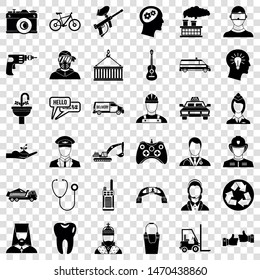 Delivery icons set. Simple style of 36 delivery vector icons for web for any design
