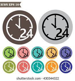 Delivery icons set.Vector illustration