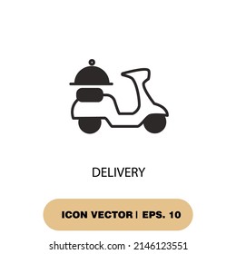 delivery icons  symbol vector elements for infographic web