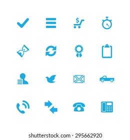 delivery icons universal set for web and mobile