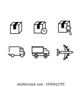 Delivery Icons,Simple Set of Delivery Icons
