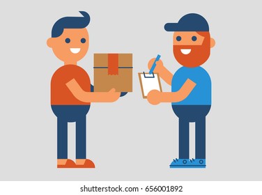 Delivery Illustration