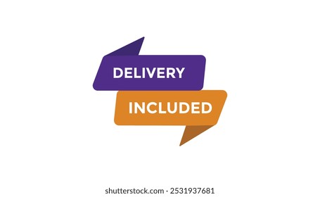 Entrega incluida Plantillas de Anuncio de número de cuenta atrás. Ilustración vectorial 
