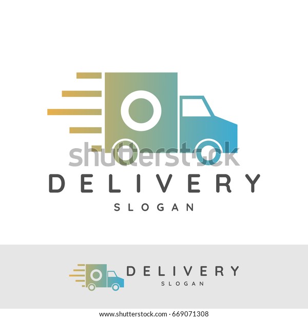 Delivery initial Letter O
Logo design