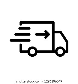 delivery line icon