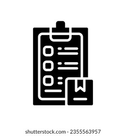 delivery list icon for your website, mobile, presentation, and logo design.