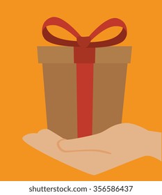 Delivery and logistic business graphic design, vector illustration