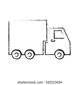 Delivery and logistic icon vector illustration graphic design