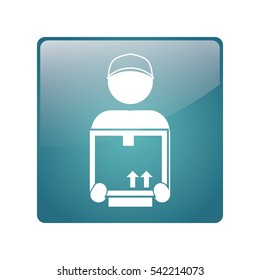 Delivery and logistic icon vector illustration graphic design