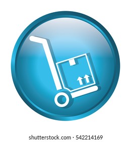 Delivery and logistic icon vector illustration graphic design