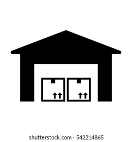 Delivery and logistic icon vector illustration graphic design