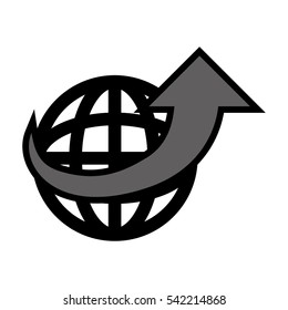 Delivery and logistic icon vector illustration graphic design