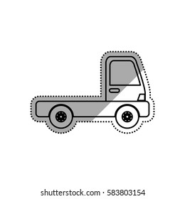 Delivery and logistic icon vector illustration graphic design